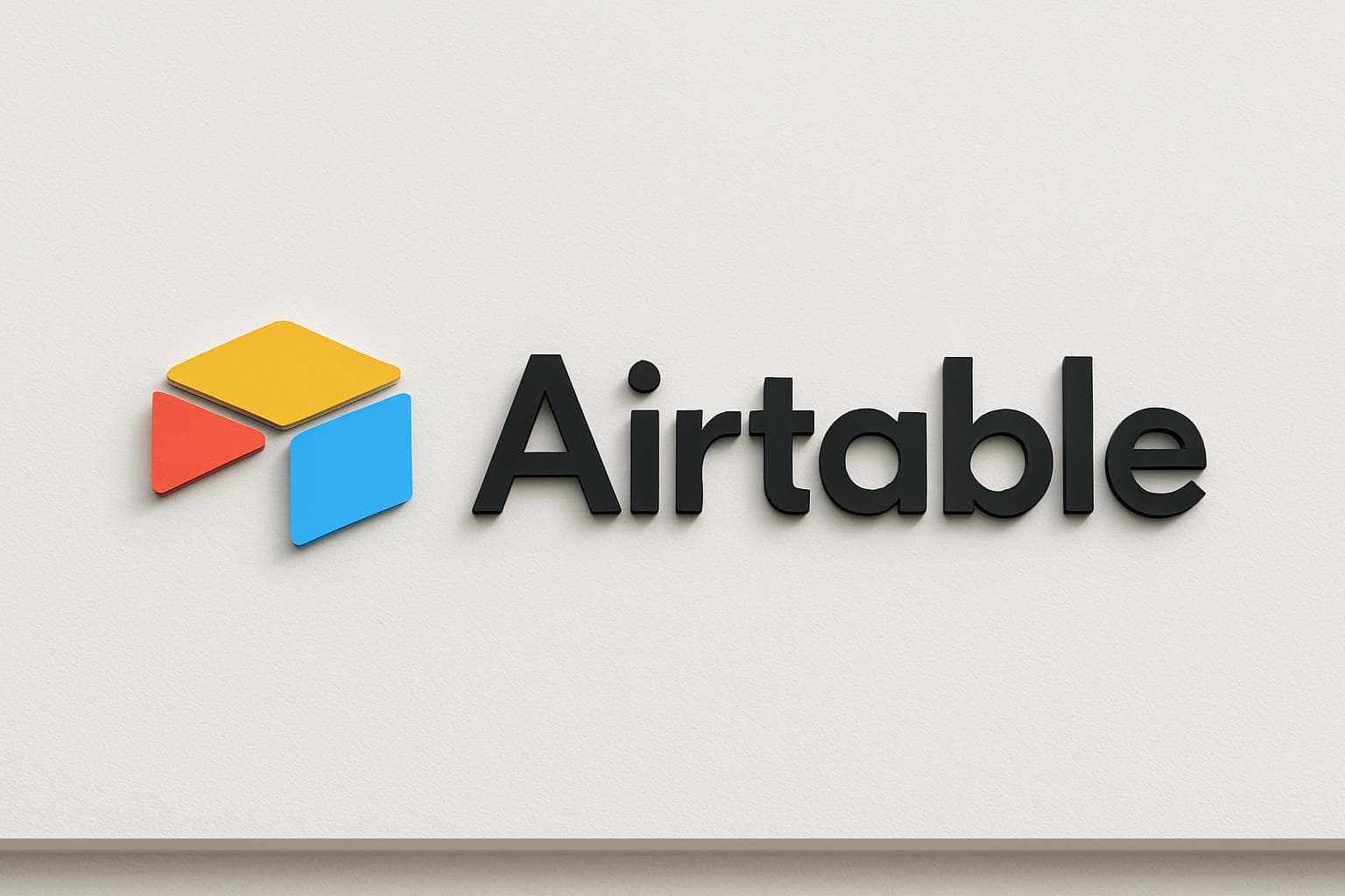 Airtable logo on a clean background representing the Airtable AI setup guide