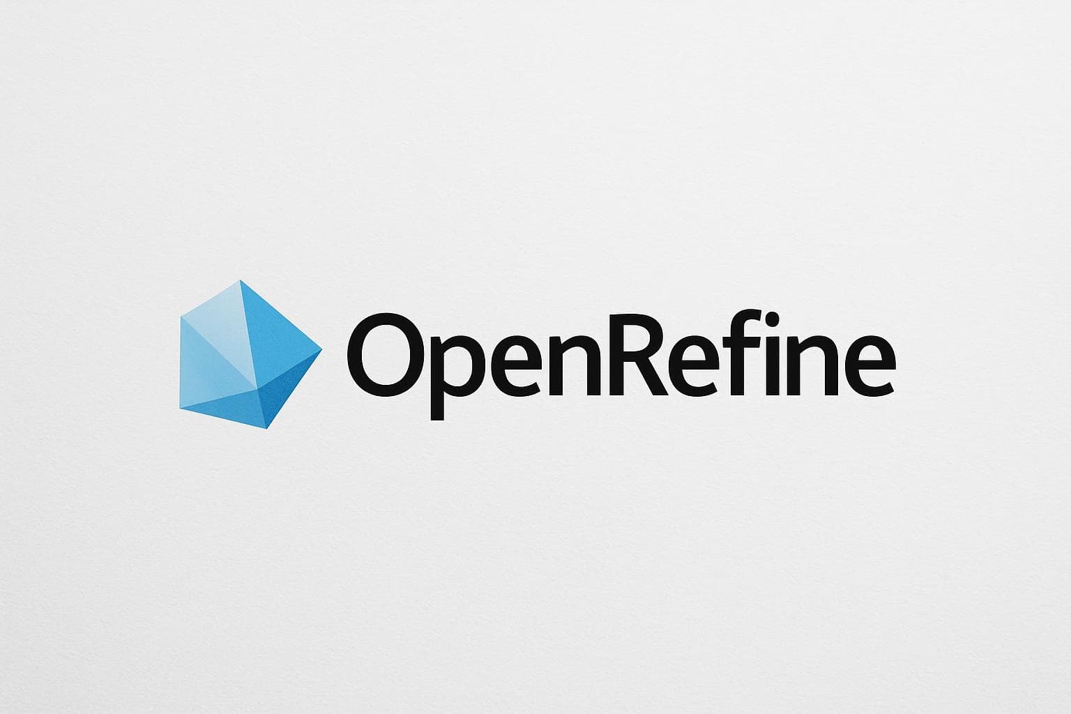 OpenRefine interface showing data cleaning operations on a messy dataset