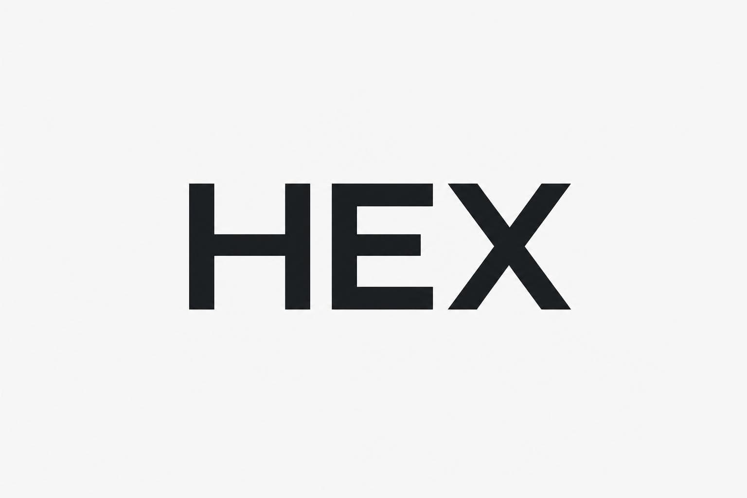 Hex analytics platform logo on a clean editorial background