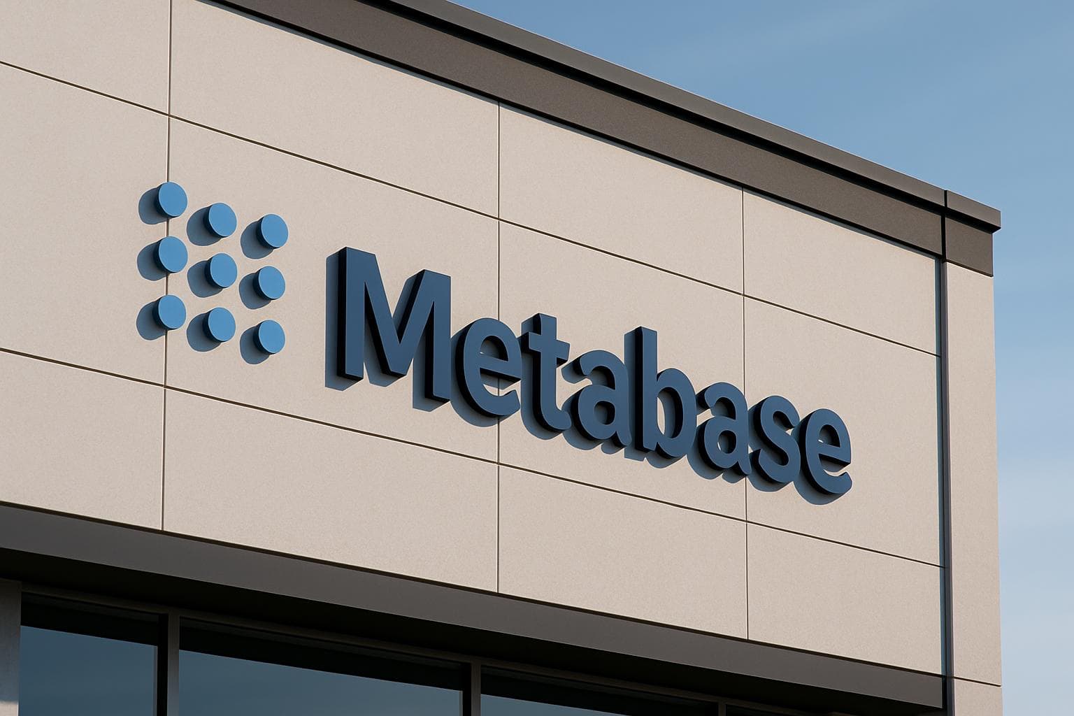 Metabase logo on a clean white background