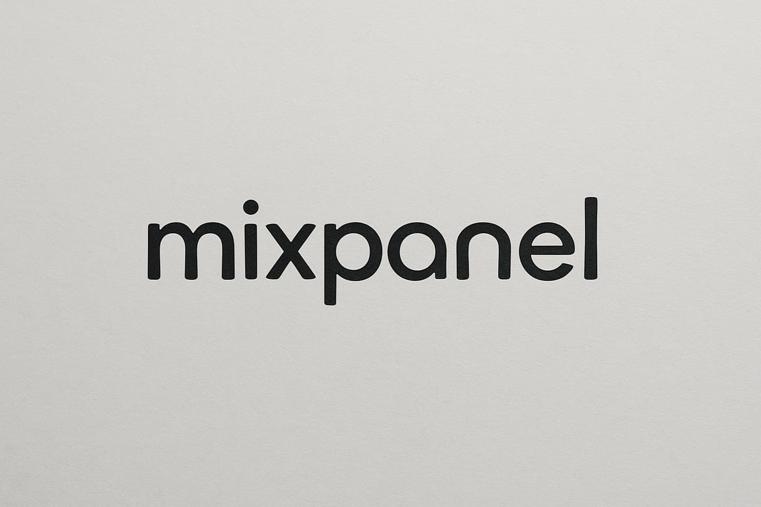Mixpanel product analytics platform logo on a clean background