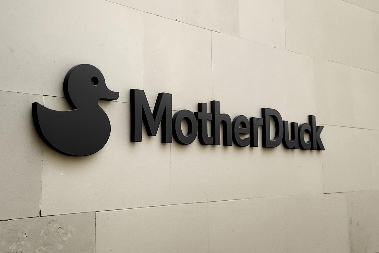 A professional editorial scene representing cloud data analytics and MotherDuck