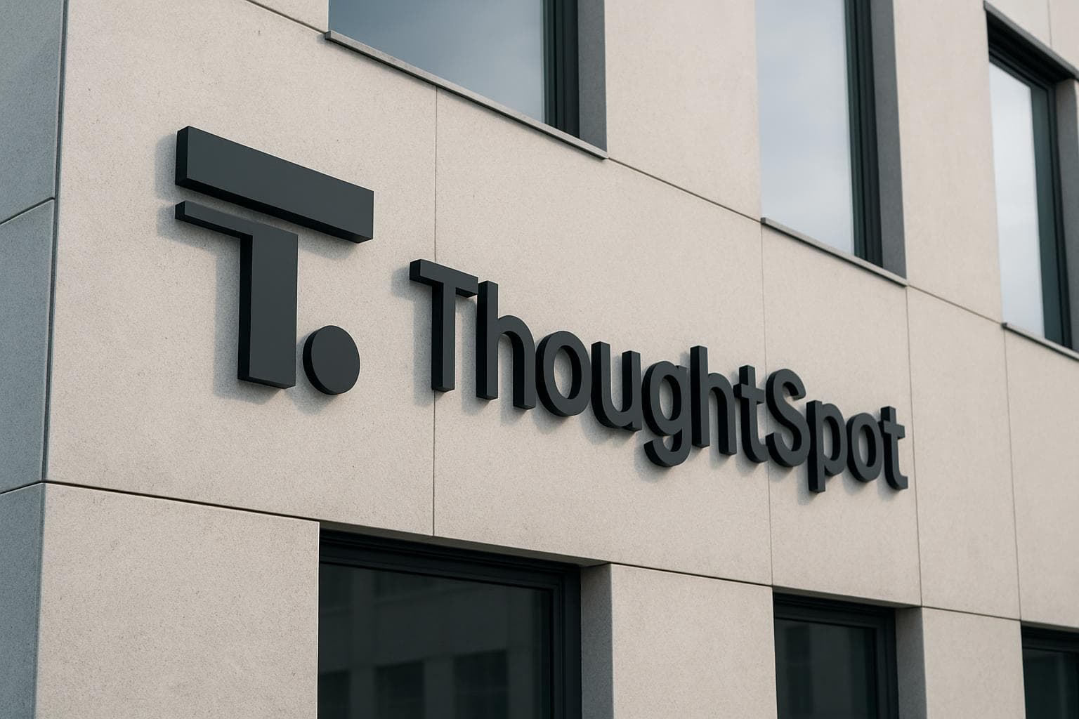 ThoughtSpot company logo displayed on a clean professional background