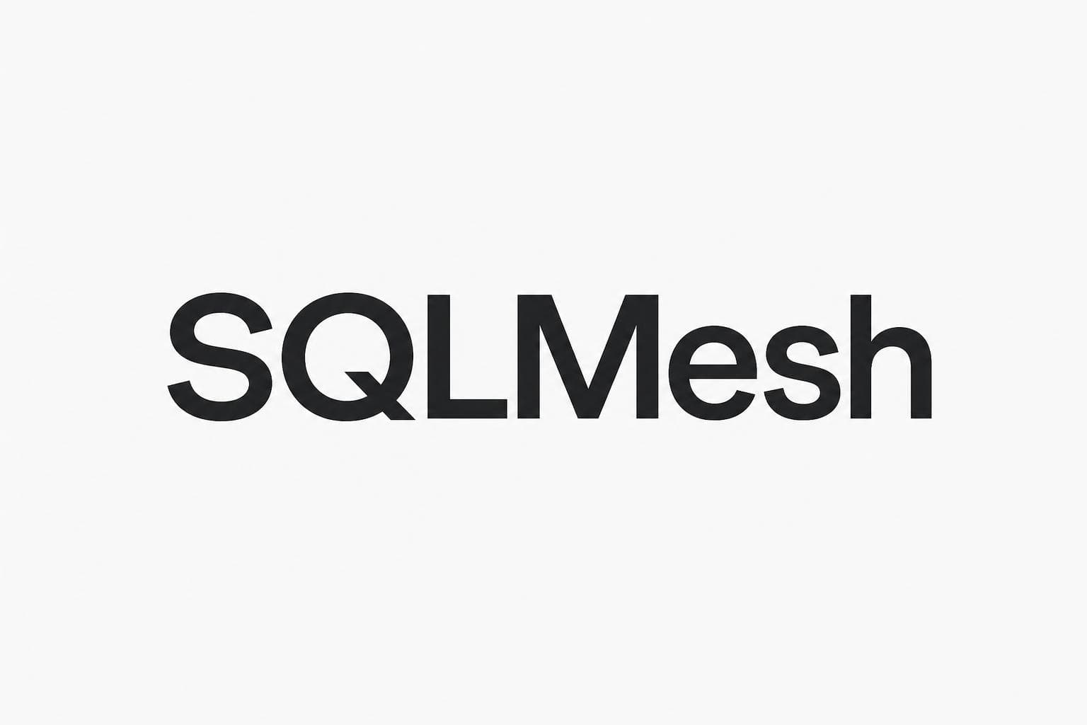 SQLMesh logo on a clean background